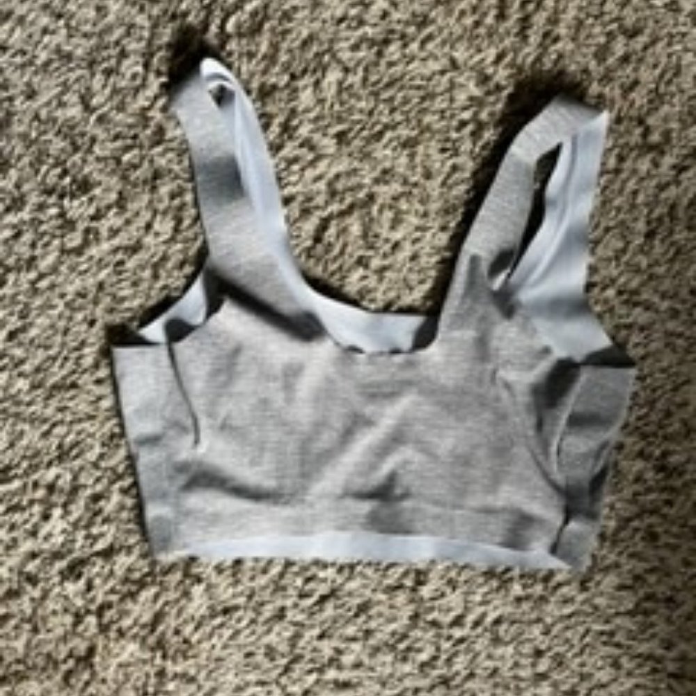 gray comfortable bra - Picture 2 of 3